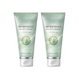Intertrigo Cream, Skin Fold Car, for Moisture & Friction Protection, Helps Soothe Irritated Skin,Fast-Drying Non-Greasy Formula, Reduce Moisture & Friction. (2PCS)