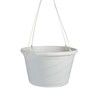 The HC Companies Euro Hanging Basket Planter Decorative 12-Inch Large