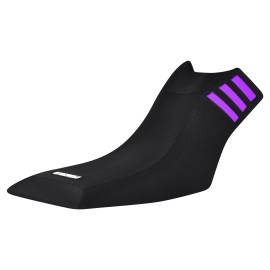 Yamaha 1985-1988 Yamaha Badger YFM 80 Seat Cover  all BLACK/PURPLE racing stripes #448