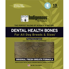 Indigenous Dental Health Bones — Original Fresh Breath Large 17oz