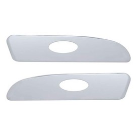 Technical Precision Replacement for Peterbilt 389 Year 2016 Chrome Plastic Door Emblem Panel Trim