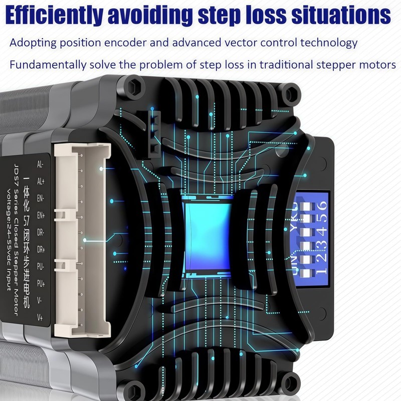 Nema 23 Stepper Motor Integrated Servo Step Motors with Encoder