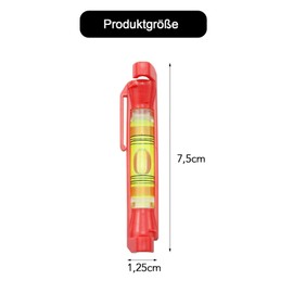 Catelves Pack of 4 String Spirit Level, Red String Spirit Level, Professional Cord Spirit Level, Cord Level for Masonry, Plumbing, Gutter Work, Spirit Level