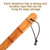 Premium Wooden Shoe Horn, 2 PCS Shoehorns Durable, 13" Long