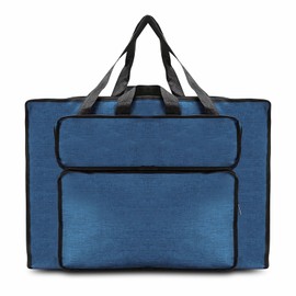 SJTJSPX Drawing Bag A2 Transport Bag Waterproof A3 Art Folder Multifunctional Drawing Bag Drawing Board Bag with Handles Painting Children Artist Folder Lightweight Portfolios Storage Bag, blue,