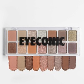 MOYOU LONDON Eyeshadow Palette – 14 Highly Pigmented Earth-Tone Shades – Matte & Shimmer Finishes – Long-Lasting, Blendable Formula – All-in-One Nude Eye Makeup Palette, Earthbound