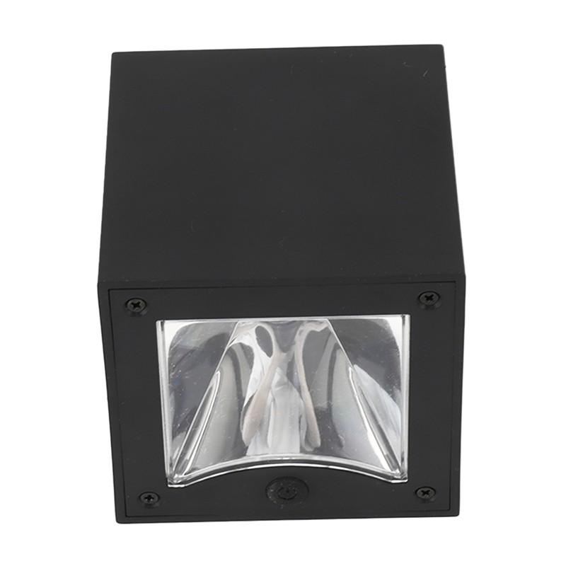 Solar Square Wall Light Wiring Free Intelligent Light Control Fence
