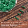sourcing map 500 Pcs 3/8 Inch Map Push Pins Thumb