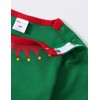 COSLAND Toddler Elf Costume Baby Boys Christmas Outfit, Green, 4T