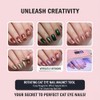 360° Rotating Cat Eye Magnet for Nails,Glass Bead Nail Magnet