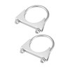 VekAuto Round U Bolt Muffler Exhaust Clamps for Car /