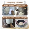 Sourdough Starter Kit,Sourdough Bread Baking Supplies Includes 24OZ Sourdough Starter