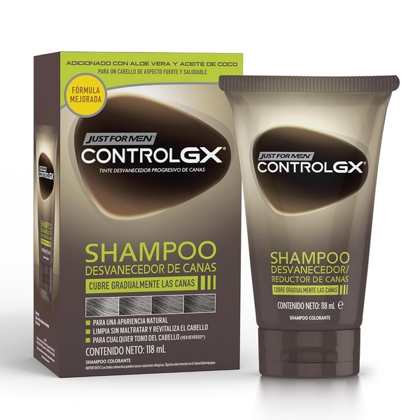 Just for Men Control Gx Shampoo Desvanecedor Progresivo De Canas,