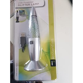 iEssentials USB Glitter LAVALAMP PNK