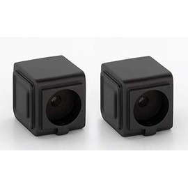 Alno Cube Series Shower Rod Brackets (Priced per pair) - Chocolate Bronze