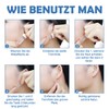 120 Stück Face Lifting Tape + 20 Unsichtbare Aufkleber +