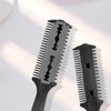 Soft 'N Style 3 Pack Double Sided Comb and Trimmer