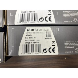 Plantronics Electronic Hook Switch Adapter APV-6B 83682-01 Avaya *New