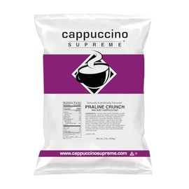 Cappuccino Supreme 2 lb bag Praline Crunch Instant Cappuccino Mix