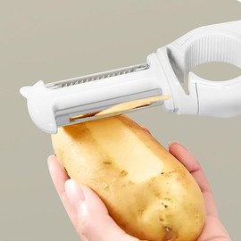 Baoyemes Multifunctional Potato Peeler, Stainless Steel Vegetable Peeler, Vegetable Peeler, Melon Planer, Pear Cutter, Core Peeler, Suitable for Kitchen Gadgets