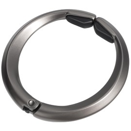 enGMOLPHY Bag Hanger, Convenient Carrying Bag Desk Hook Alloy Material, For Offices, Outings, Business Trips, Travel, Portable Convenient Table Bag Holder Hanger, Bag Hanger (Matte Gunmeta)