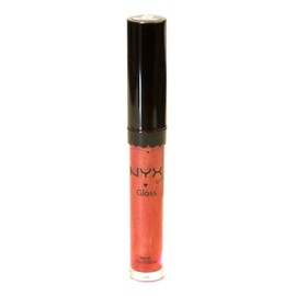 NYX Cosmetics Round Lip Gloss - Golden Red