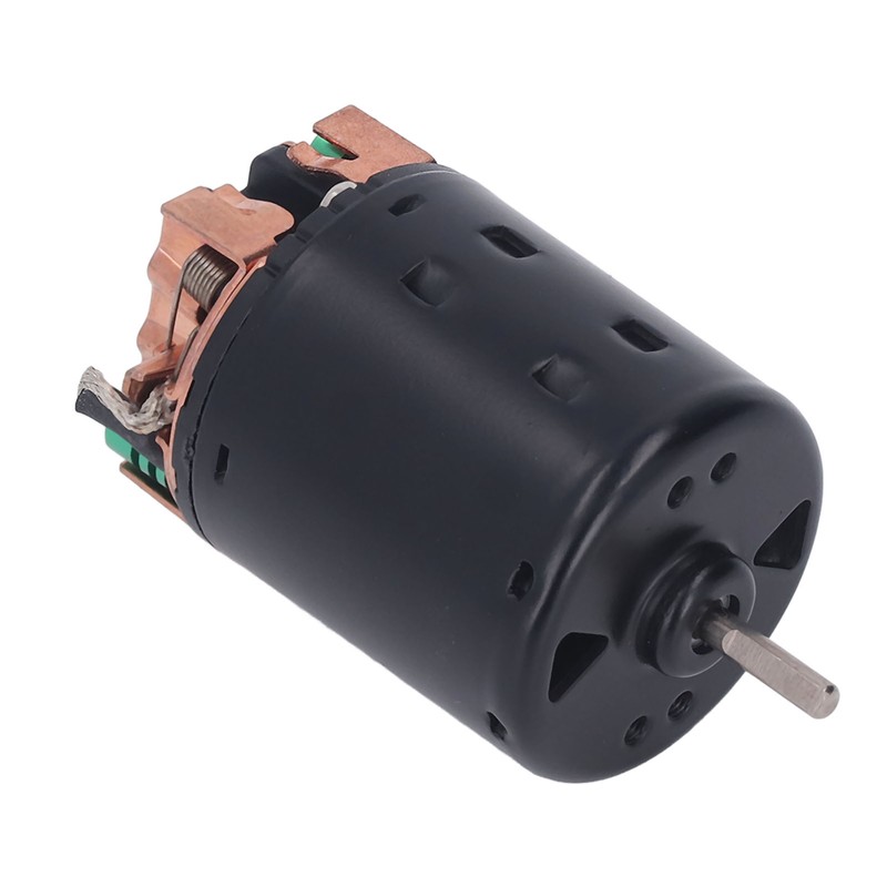 DC Brushed Motor High Torsion Black Shell Carbon Brush Convenient
