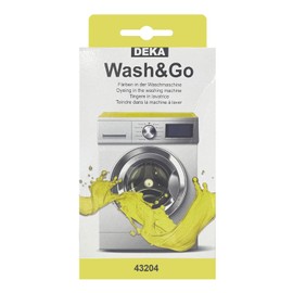 DEKA Wash & Go Washing Machine Paint for 500 g Fabric - Lemon