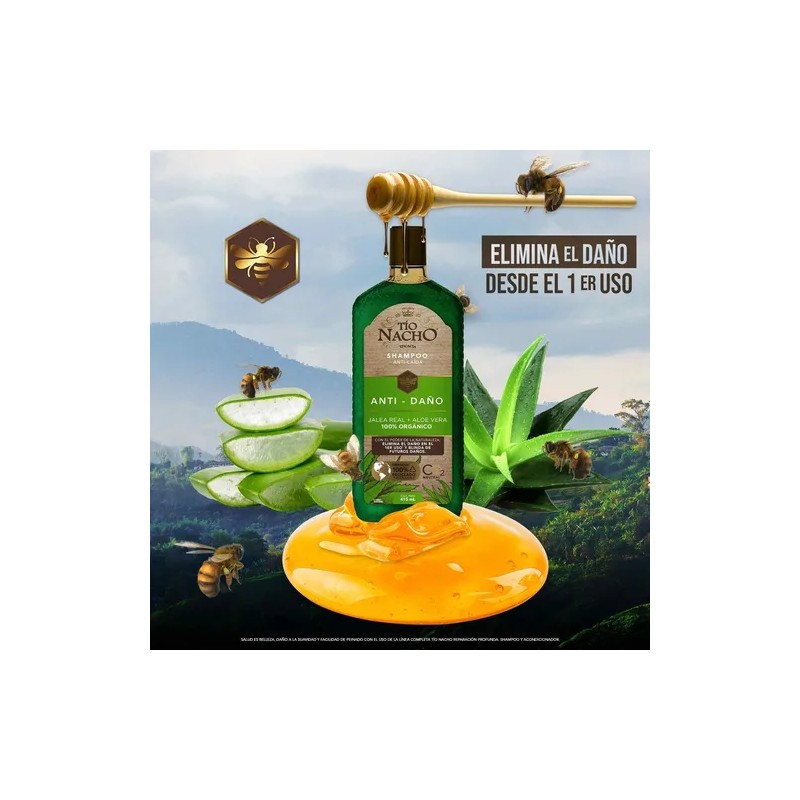 Tío Nacho Shampoo Aloe Vera 415 Ml