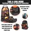 Tool Backpack with waterproof base - tool backpack heavy duty