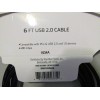 ONN USB 2.0 Cable (6 Ft Length) BRAND NEW UNOPENED