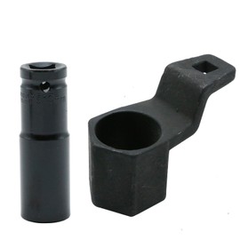 ZUDKSUY 2Pcs 77080 19 mm Harmonic Balancer Socket and 50mm Crank Pulley Wrench Holder, Replacement for Acura Engines, Replaces 77080