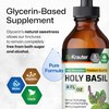 BIO KRAUTER Holy Basil Tincture - Tulsi Powder Liquid Extract