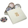 Yamakatsuminotouen KR-3003C Dinnerware Set, Set of 8, Yachimun Style, Okinawa,