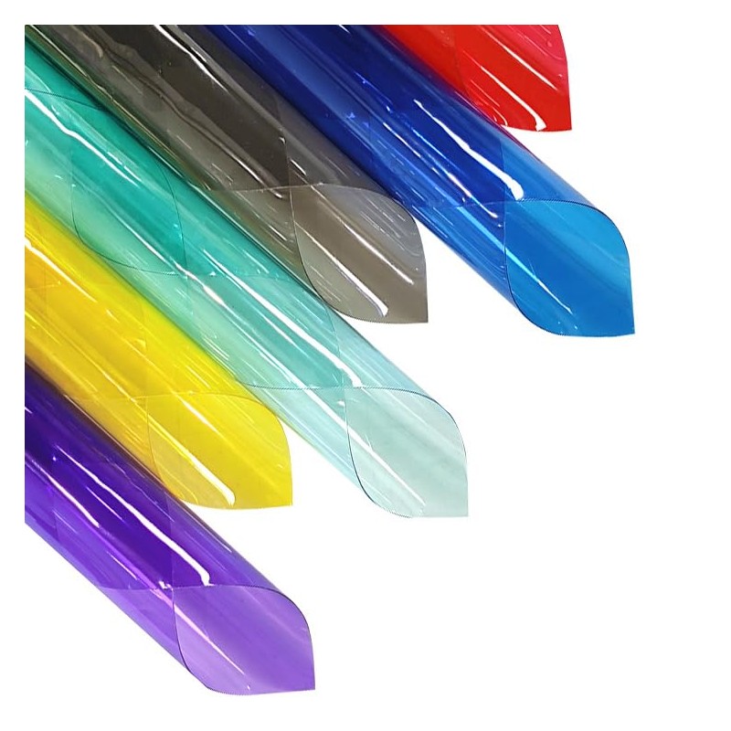 ONEART | 12 Gauge Clear Tinted Plastic Vinyl, 16"x48" See