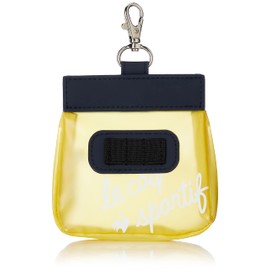 Le Coq Sportif QQCTJX70 Women's Golf Accessory Holder, One-Handed Opening, Skeleton, YL00 (Yellow)
