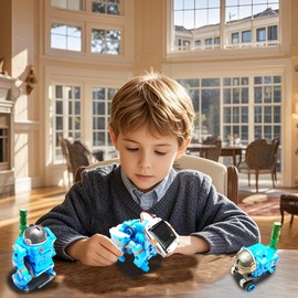 STEM Projects for Kids Ages 8-12, Science Kits, Solar Space Toys Gifts for 8-14 Year Old Teen Boys Girls, 120Pcs Building Experiments Robots for Teenage Ages 9 10 11 12.