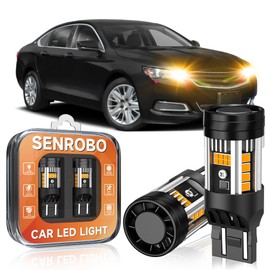 Amber LED Front/Rear Turn Signal Light Bulbs Fit for Chevy Impala