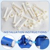 ZDNT 24 Pieces Frame Pool Joint Pins Pool Replacement Spare