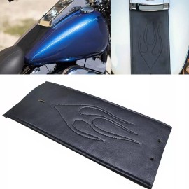 Unbranded Black Fuel Tank Panel Bib For Harley Softail FLSTC Heritage Springer Fat Boy Lo