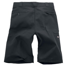 Dickies multi-pocket men's work and sports shorts, 13 inches (13in Mlt Pkt W/St) - Black , size: 33