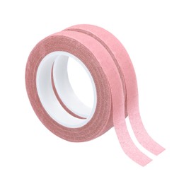 PATIKIL Floral Tape 1/2" x 30 Yard / 12mm x 30m, 2 Pack Flower Wrap Adhesive Tape for Bouquet Stem Wrapping, Pink