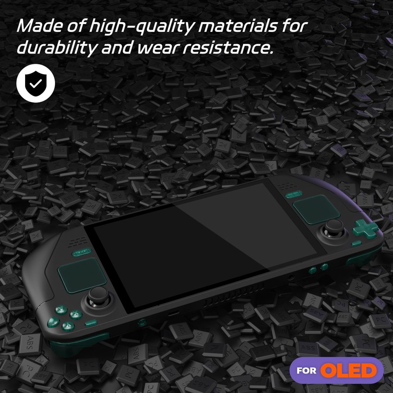 eXtremeRate Replacement Full Set Buttons for Steam Deck OLED Handheld