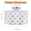 Facon 12V RV Pendant Light Fixtures - 11'' Interior Ceiling