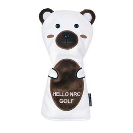 Golf Headcover Wood Cover Driver 440cc 460cc Utility UT Cover Bear Bear (Driver)
