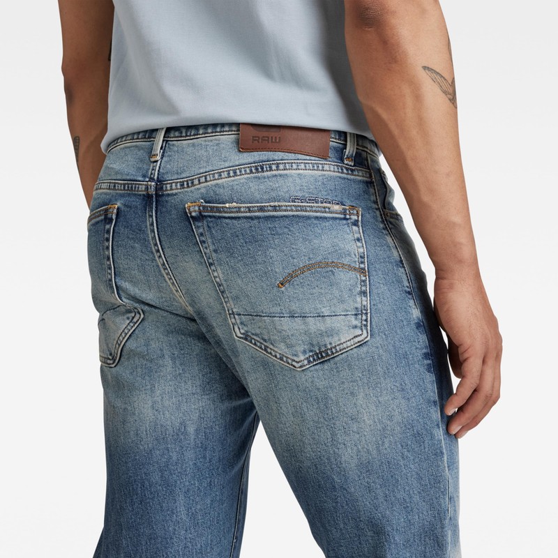G-Star Raw 3301 Straight Tapered Men’s Jeans, Blue (Vintage Azure