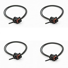 4pcs Pre Wired Diesel Injector Connector Plug Pigtail for Vauxhall Vivaro 1.9 CDTI Bosch Injectors