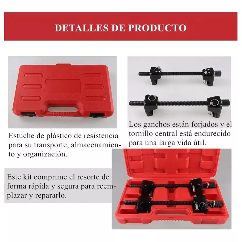 Opresor De Resorte Amortiguador 2 Piezas 13/16 Y 1/2 Pulgada