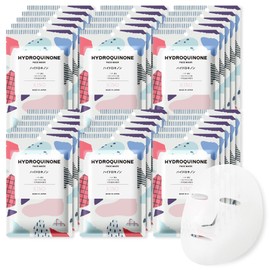 KISOCARE Hydroquinone Face Mask, Set of 30, Individually Packaged, Made in Japan, Skin Care, Mask, Moisturizing, Moisturizing, Dry Skin, Moisturizing, Beauty Essence, Moisturizing, Home Esthetics, Sheet Mask, Moisturizing Skin Care