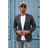 PaulJones Men's Sporty 2 Button Regular Fit Suit Jacket with